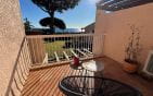 A VENDRE APPARTEMENT VUE MER 2 PIECES DE 26M2 RENOVE VENDU MEUBLE A PIED DES PLAGES A SAINTE MAXIME Min 1